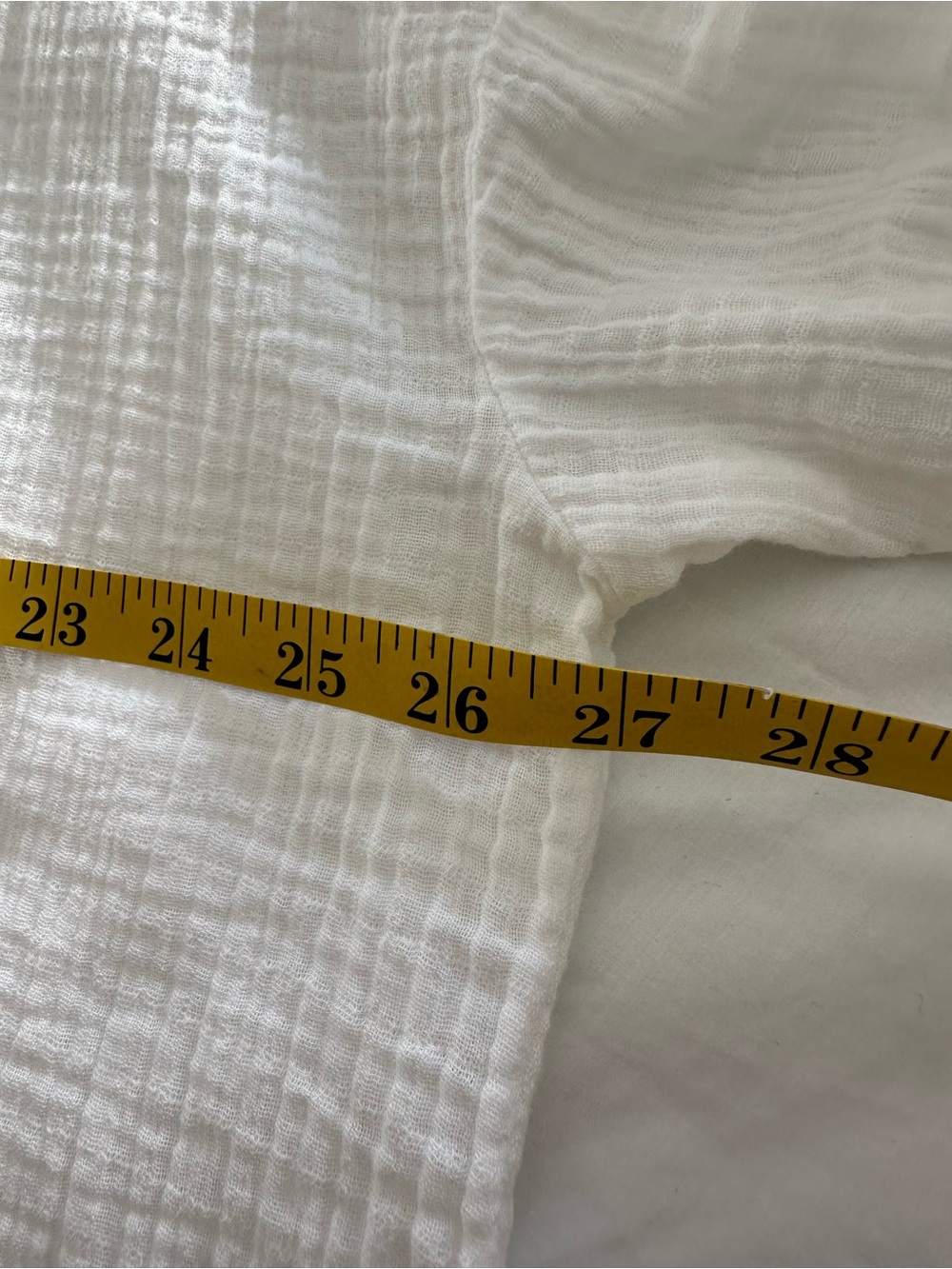 Sea Level Australia White Button-Down Cotton Gauze Shirt, size large - Picture 9 of 14